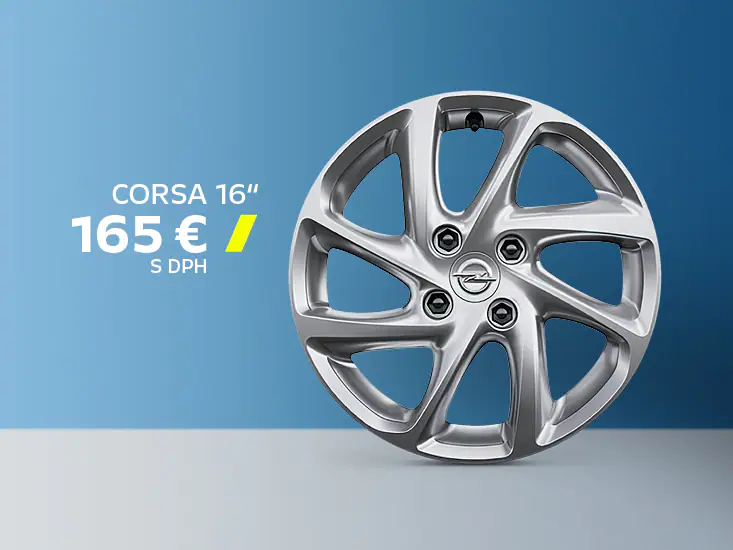 Zliatinové disky - Opel Corsa
